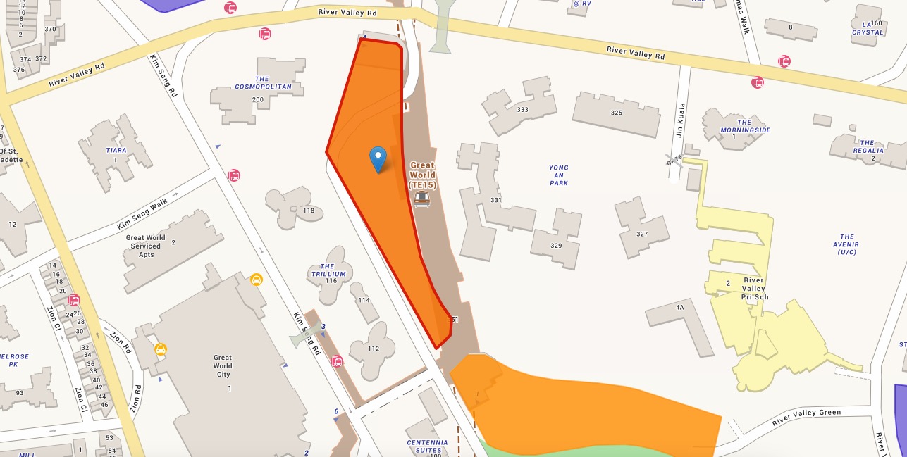 Holland Drive Residences Location Map